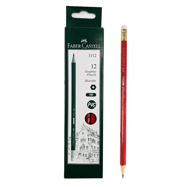 ｜買到吃手手｜德國 輝柏 無毒石墨鉛筆 無毒石墨筆 HB 2B 鉛筆 一打裝 12入 Faber-Castell-規格圖4