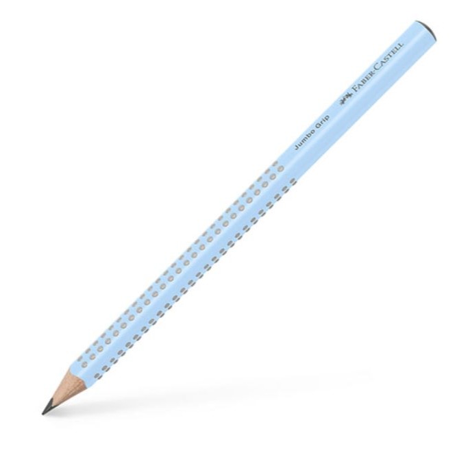 ｜買到吃手手｜輝柏 Jumbo 學齡大三角鉛筆 B 學齡專用 粗芯鉛筆 12入 Faber-Castell-規格圖4