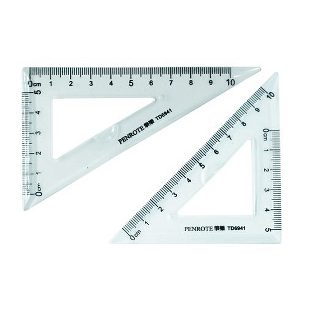 ｜買到吃手手｜筆樂 TD6941 軟性三角板組 TD6934 軟性量角器 尺 PENROTE-規格圖10