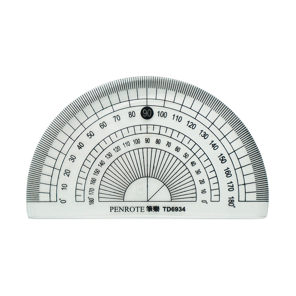｜買到吃手手｜筆樂 TD6941 軟性三角板組 TD6934 軟性量角器 尺 PENROTE-規格圖10