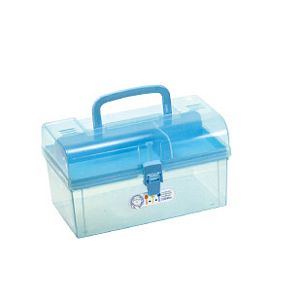 ｜買到吃手手｜佳斯捷 8433 中 旅行家 手提收納箱 置物盒 收納盒 工具箱 附提把-規格圖5