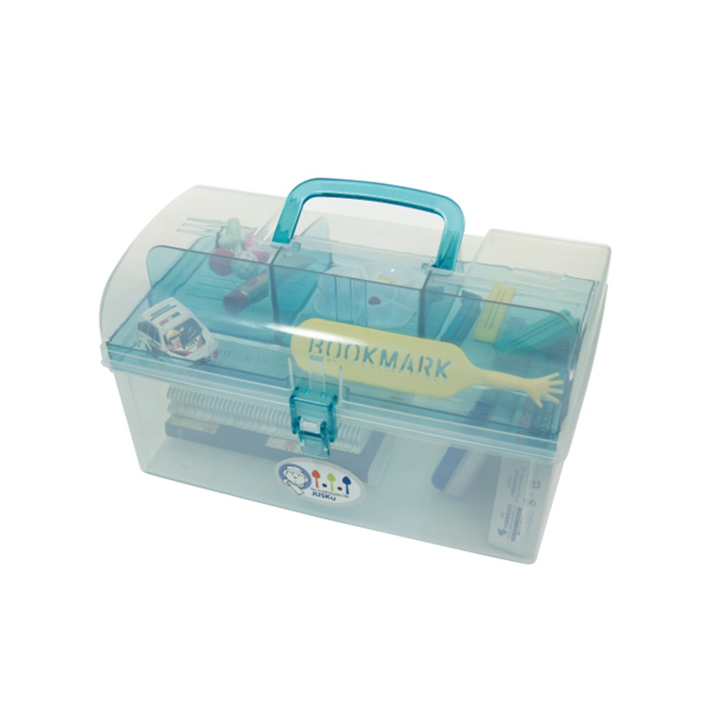 ｜買到吃手手｜佳斯捷 3143 大糖果陽光收納盒 收納盒 收納箱 工具箱 附提把-規格圖2