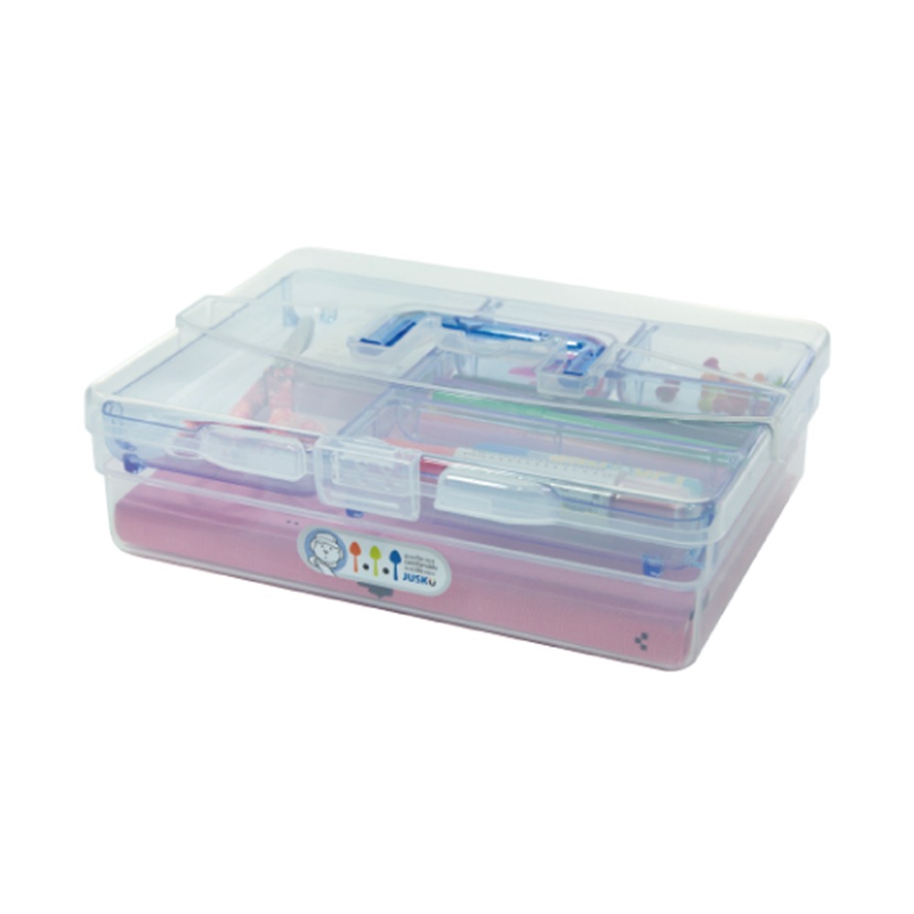 ｜買到吃手手｜佳斯捷 3358 B5 美術家收納箱 收納箱 收納盒 工具箱 附提把-規格圖2