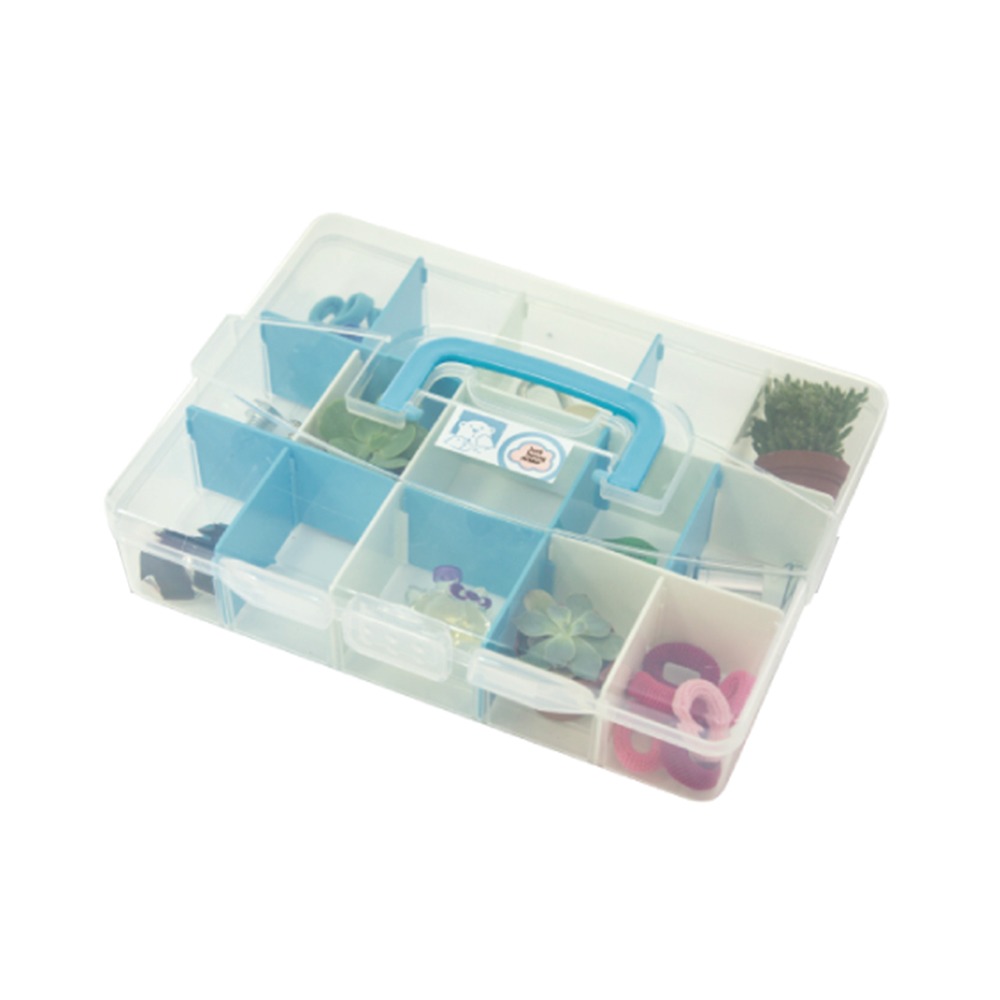 ｜買到吃手手｜佳斯捷 3368 小田蜜收納箱 收納箱 收納盒 工具箱 附提把-規格圖3