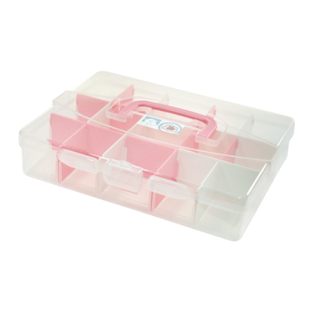 ｜買到吃手手｜佳斯捷 3368 小田蜜收納箱 收納箱 收納盒 工具箱 附提把-規格圖3