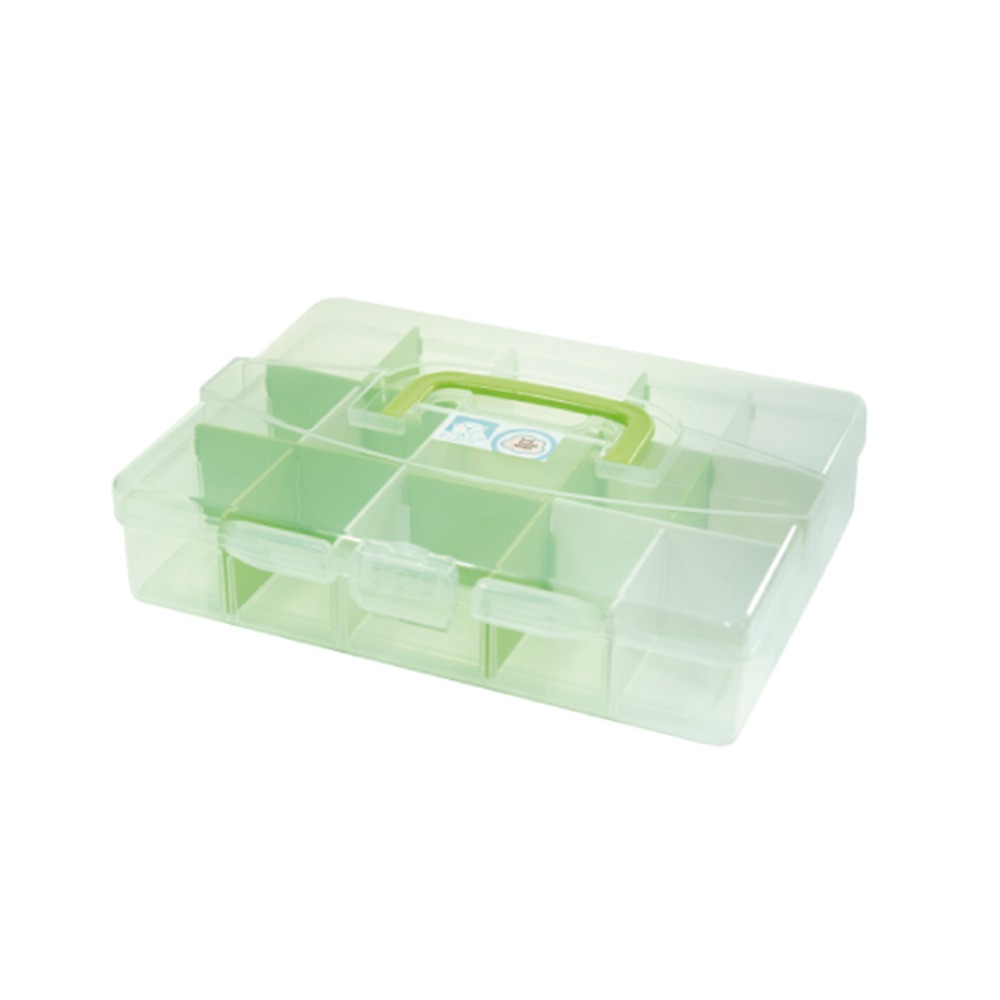 ｜買到吃手手｜佳斯捷 3368 小田蜜收納箱 收納箱 收納盒 工具箱 附提把-規格圖3