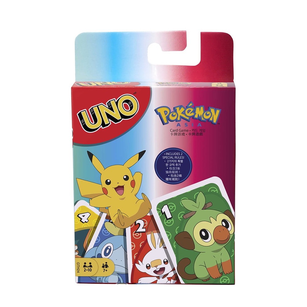 ｜買到吃手手｜大富翁 UNO 遊戲卡 精靈寶可夢 M03674/M91529 Mattel 桌遊 現貨-規格圖8