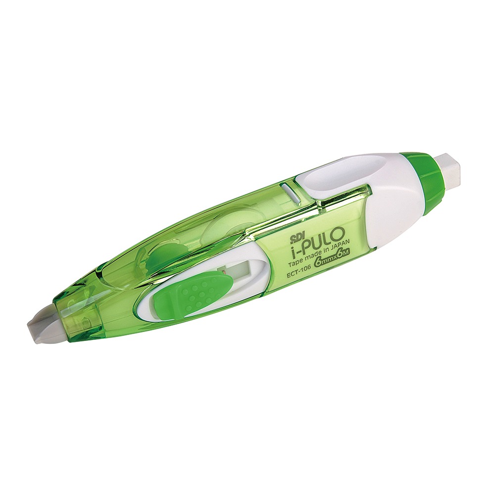 ｜買到吃手手｜SDI 手牌 雙主修兩用修正帶 iPULO ECT 內帶 替換帶 5入塑膠擦-規格圖6