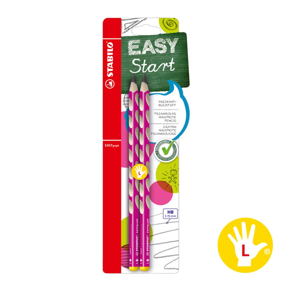 ｜買到吃手手｜德國 天鵝 STABILO 思筆樂 - EASYgraph 洞洞筆2入 鉛筆系列 左手/右手-規格圖10