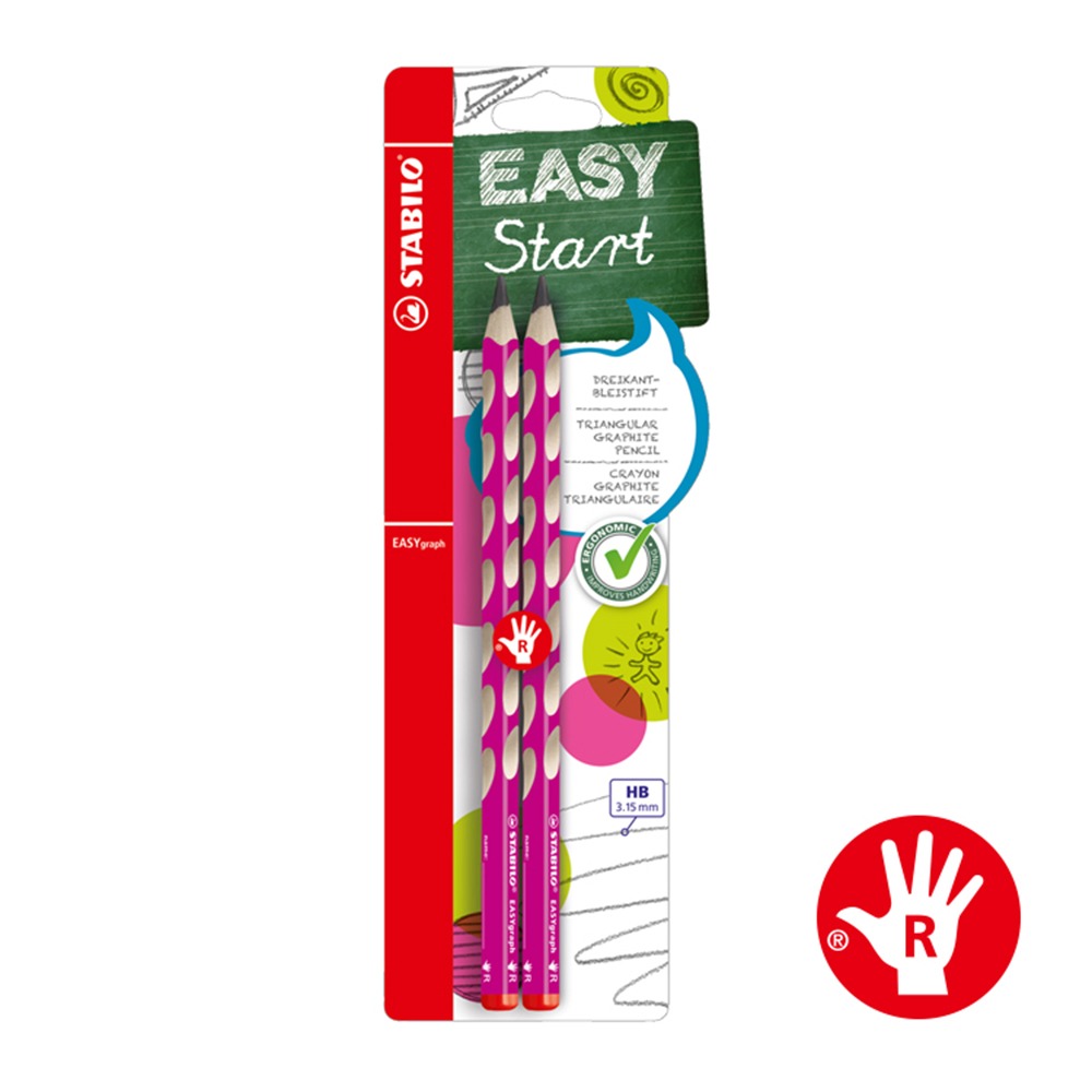 ｜買到吃手手｜德國 天鵝 STABILO 思筆樂 - EASYgraph 洞洞筆2入 鉛筆系列 左手/右手-規格圖10