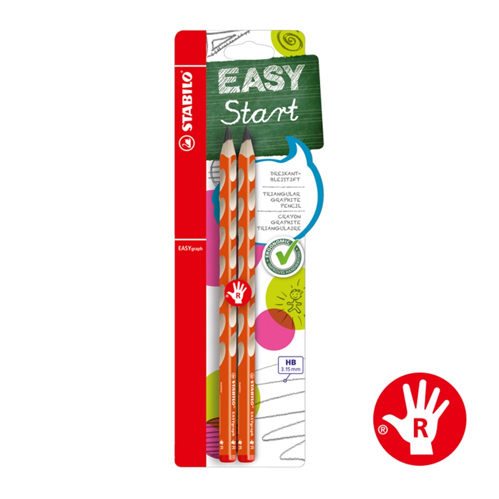 ｜買到吃手手｜德國 天鵝 STABILO 思筆樂 - EASYgraph 洞洞筆2入 鉛筆系列 左手/右手-規格圖10