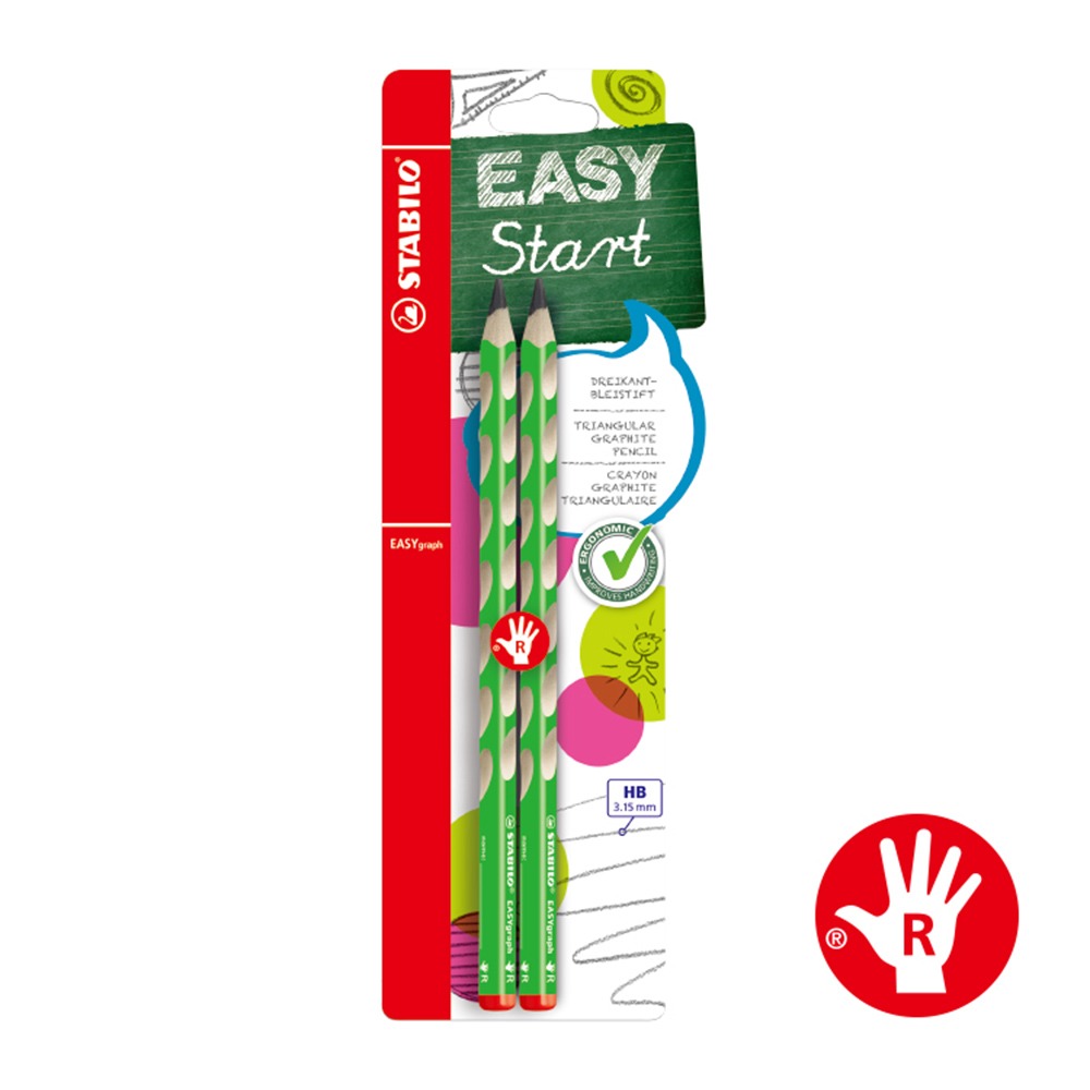 ｜買到吃手手｜德國 天鵝 STABILO 思筆樂 - EASYgraph 洞洞筆2入 鉛筆系列 左手/右手-規格圖10