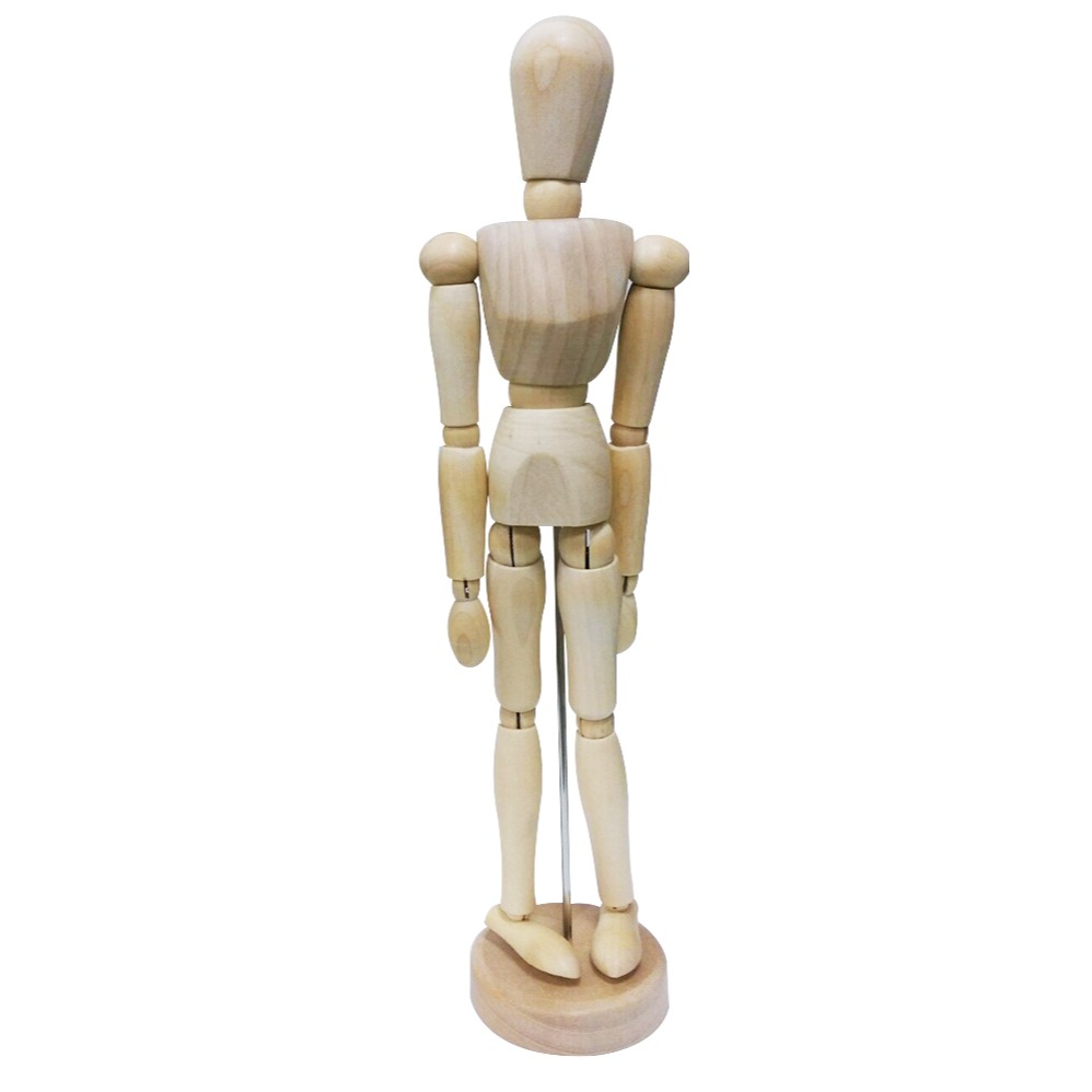 ｜買到吃手手｜AP 普思 原木人型 / 原木手型 漫畫工具 人物 12吋 8吋 5吋-規格圖3