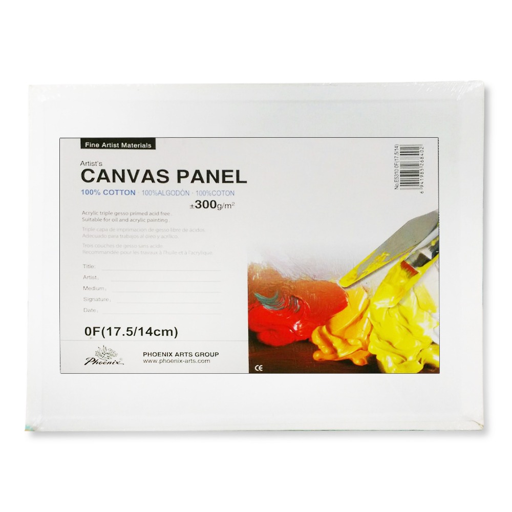 ｜買到吃手手｜AP 普思 CANVAS PANEL E5309 棉畫布板 獨立包裝 畫布板 油畫棉布 Phoenix-規格圖6