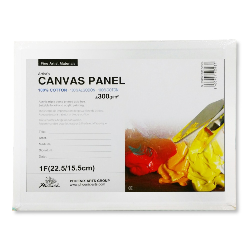 ｜買到吃手手｜AP 普思 CANVAS PANEL E5309 棉畫布板 獨立包裝 畫布板 油畫棉布 Phoenix-規格圖6