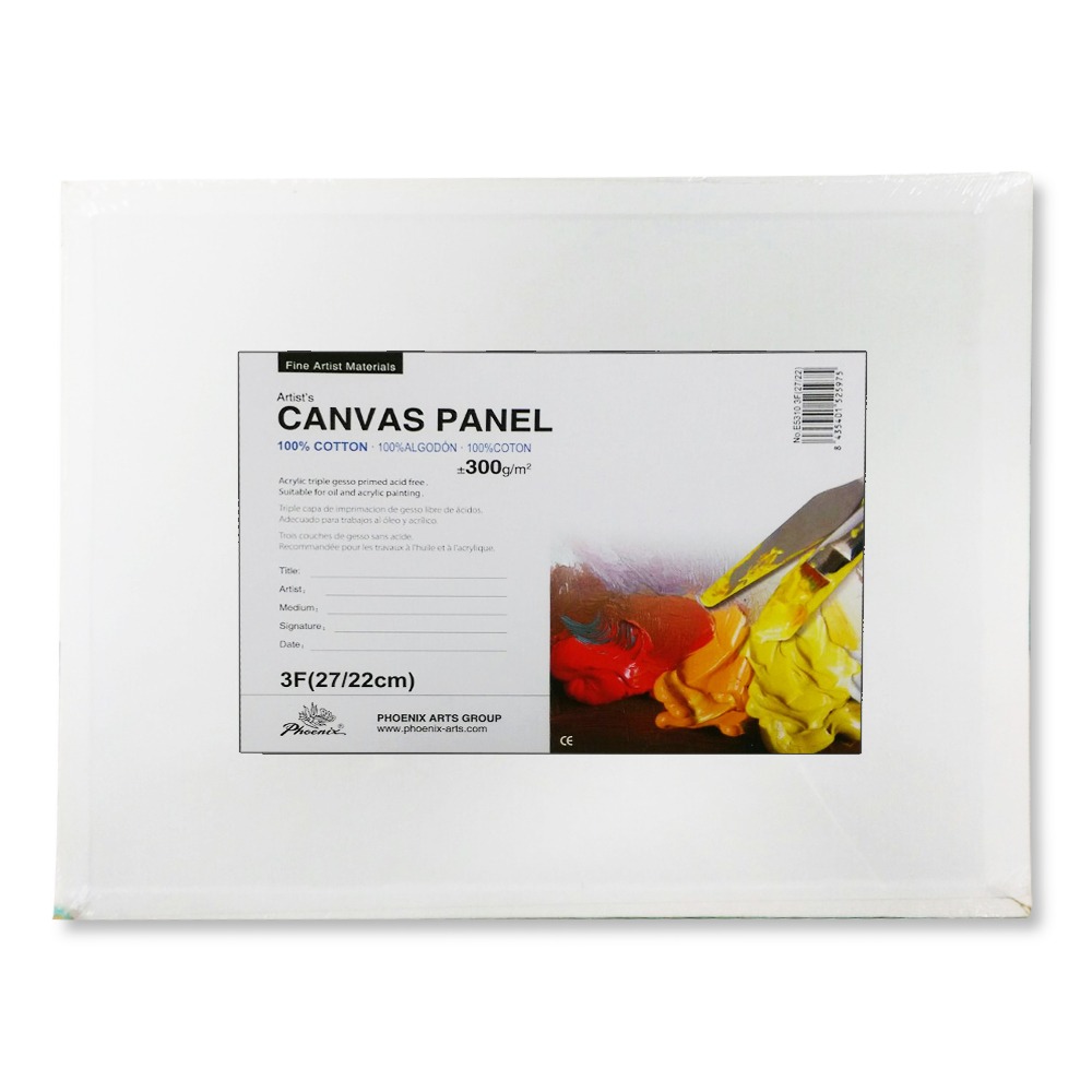 ｜買到吃手手｜AP 普思 CANVAS PANEL E5309 棉畫布板 獨立包裝 畫布板 油畫棉布 Phoenix-規格圖6