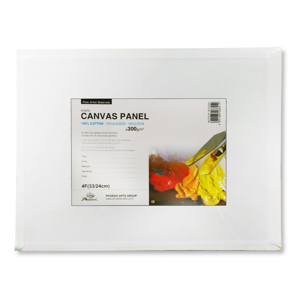 ｜買到吃手手｜AP 普思 CANVAS PANEL E5309 棉畫布板 獨立包裝 畫布板 油畫棉布 Phoenix-規格圖6