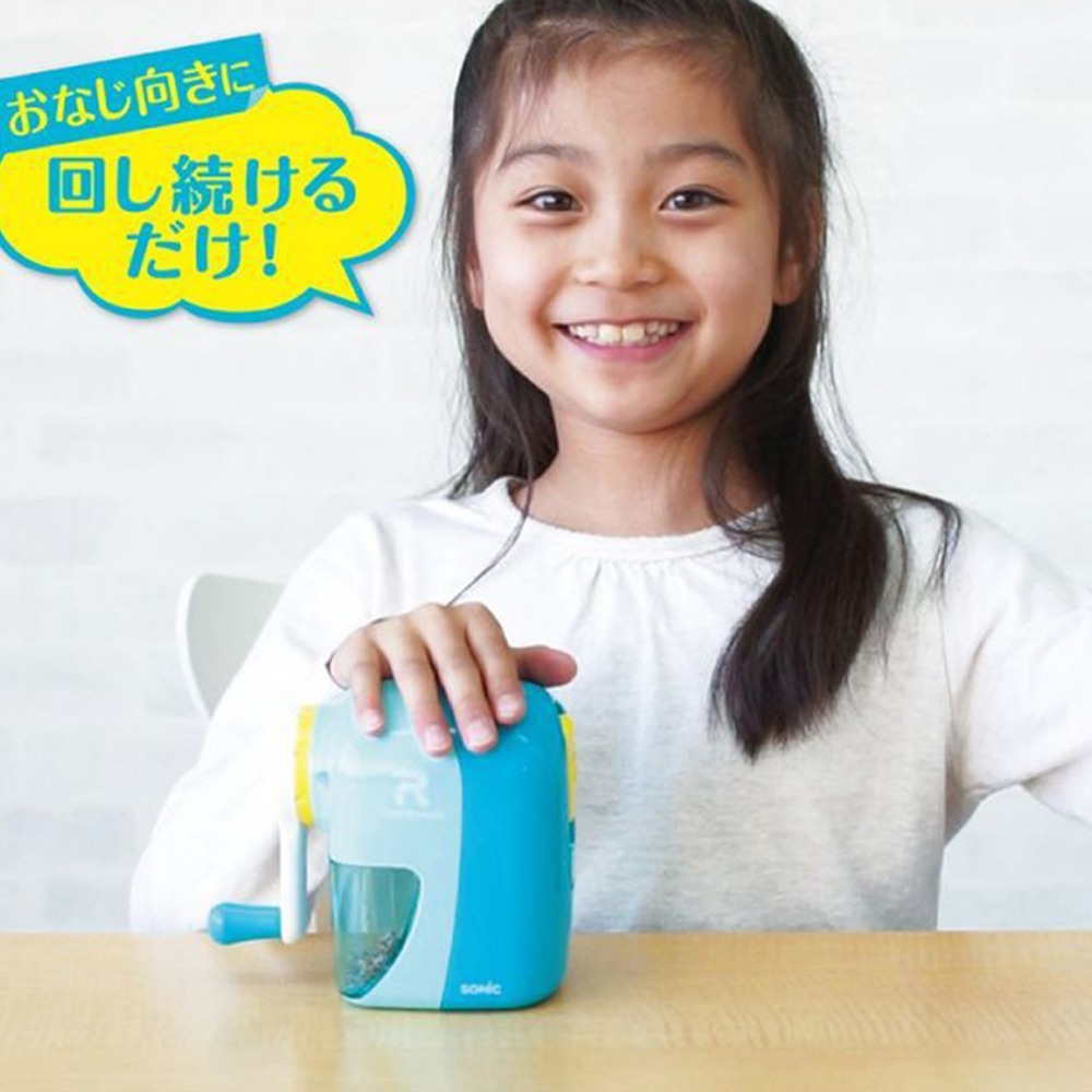 ｜買到吃手手｜日本 SONiC EK-4297T 自動退出筆機 透明 削筆機 削鉛筆機 公司貨-細節圖4