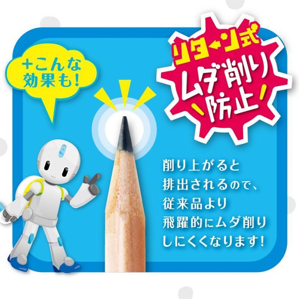 ｜買到吃手手｜日本 SONiC EK-4297T 自動退出筆機 透明 削筆機 削鉛筆機 公司貨-細節圖8