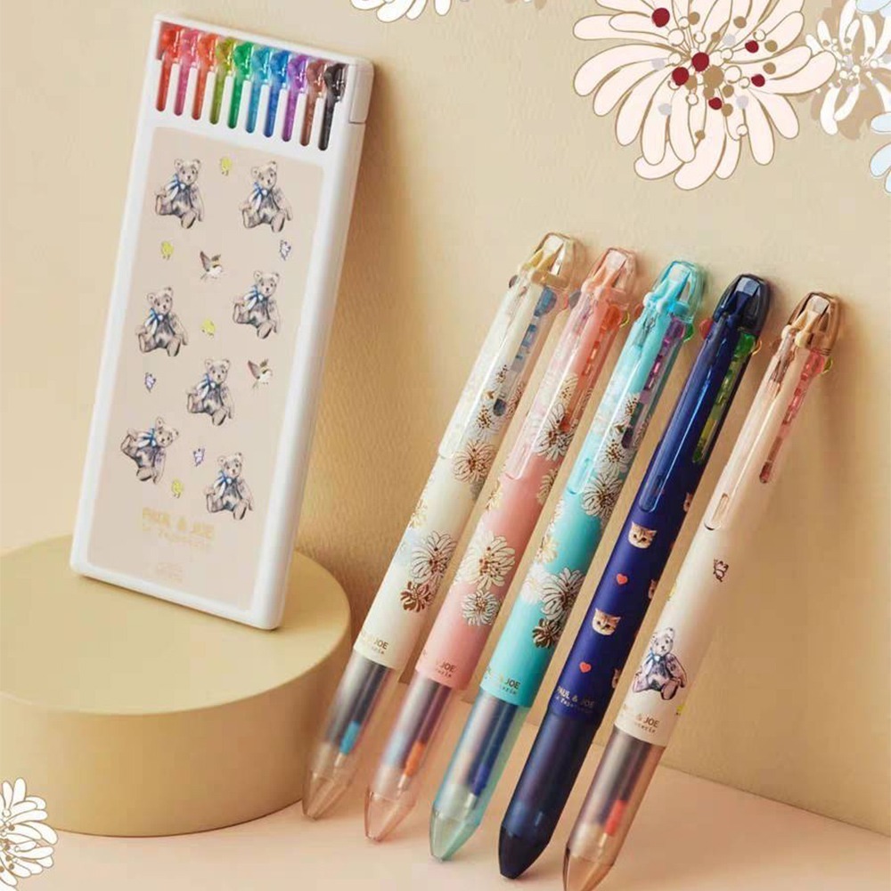 ｜龍品文創｜【限量】百樂 Paul & Joe聯名 筆記本 4色超細變芯筆管 10色變芯筆芯 變芯筆 PILOT-細節圖3