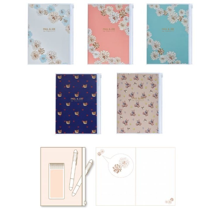 ｜龍品文創｜【限量】百樂 Paul & Joe聯名 筆記本 4色超細變芯筆管 10色變芯筆芯 變芯筆 PILOT-細節圖6