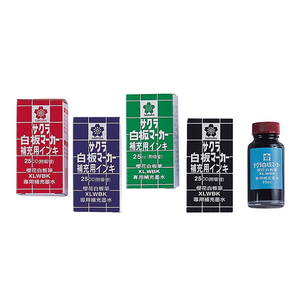 ｜買到吃手手｜櫻花  白板筆 XLWBK 白板筆補充水 WBK-RI 25cc SAKURA-規格圖9