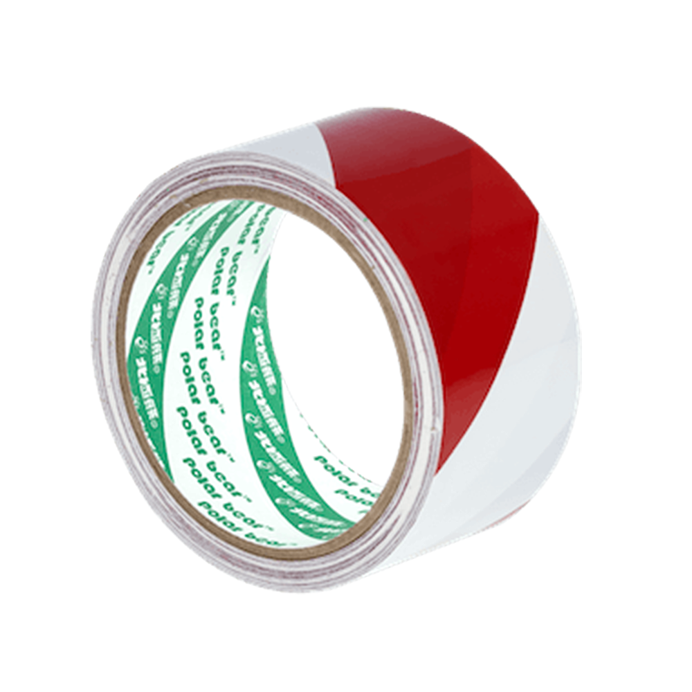 ｜買到吃手手｜北極熊 2＂ 警示膠帶 WAT4820 48MM 斑馬膠帶 標示 動線規劃-規格圖1