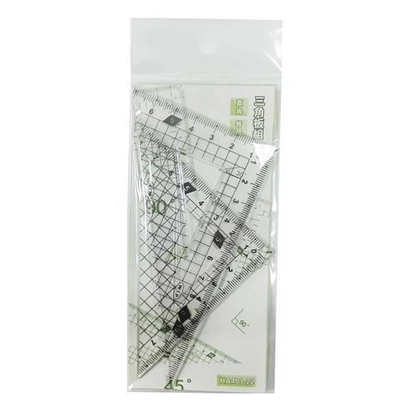 ｜買到吃手手｜W.I.P 台灣聯合 HA401-22 三角板組 HA401-33 雙色三角板組 定規 三角板 尺-規格圖7