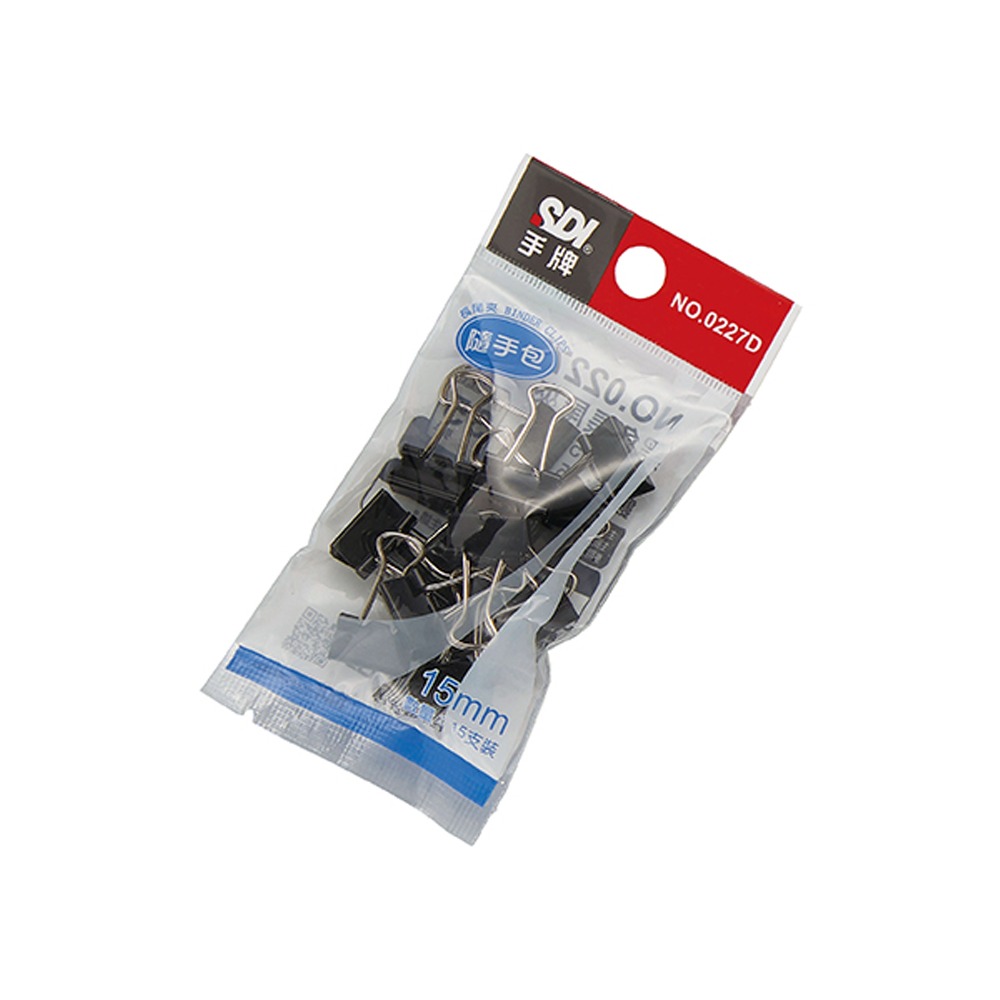 ｜買到吃手手｜SDI 手牌 黑色長尾夾 隨手包 (0224D)(0225D)(0226D)(0227D)(0228D)-規格圖6