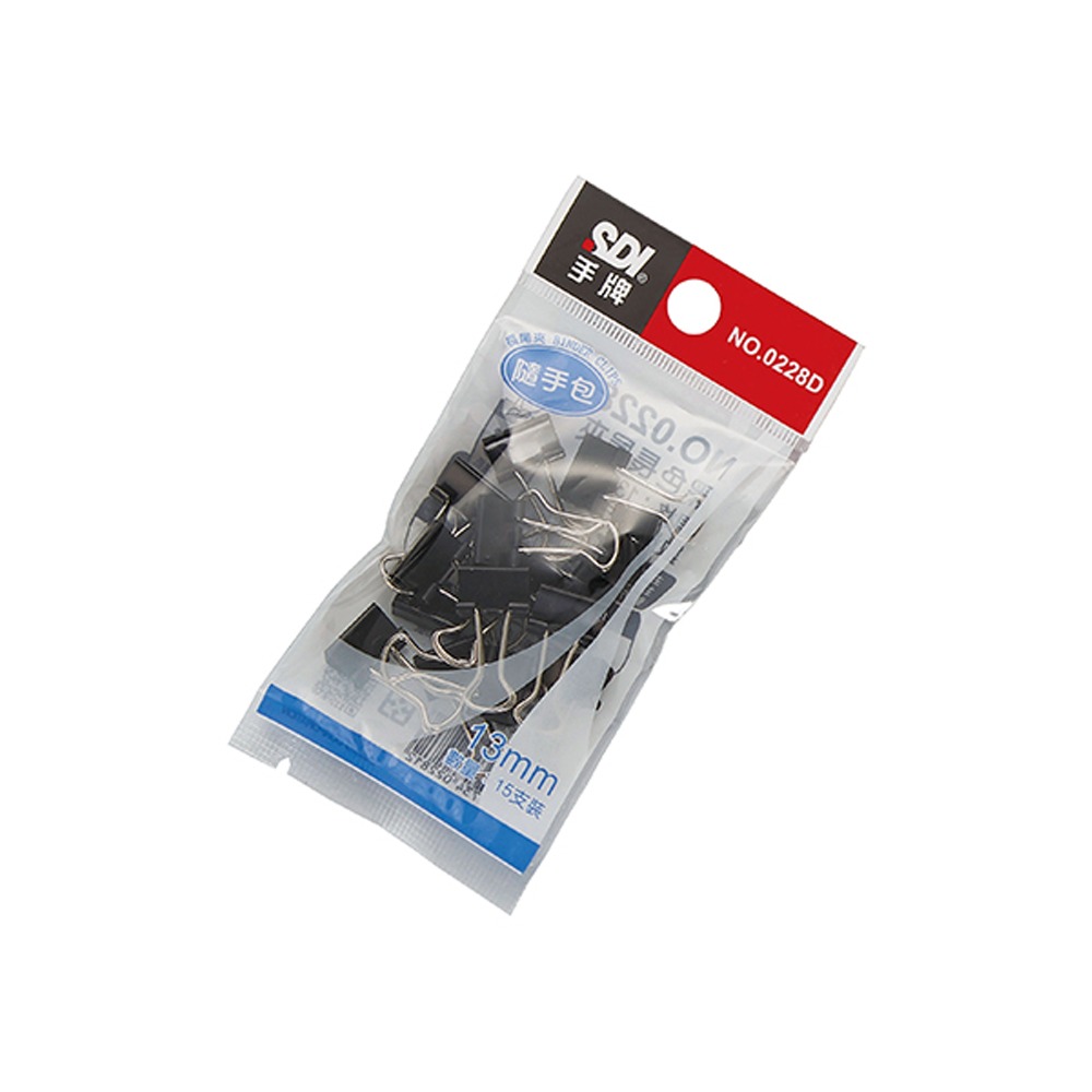 ｜買到吃手手｜SDI 手牌 黑色長尾夾 隨手包 (0224D)(0225D)(0226D)(0227D)(0228D)-規格圖6