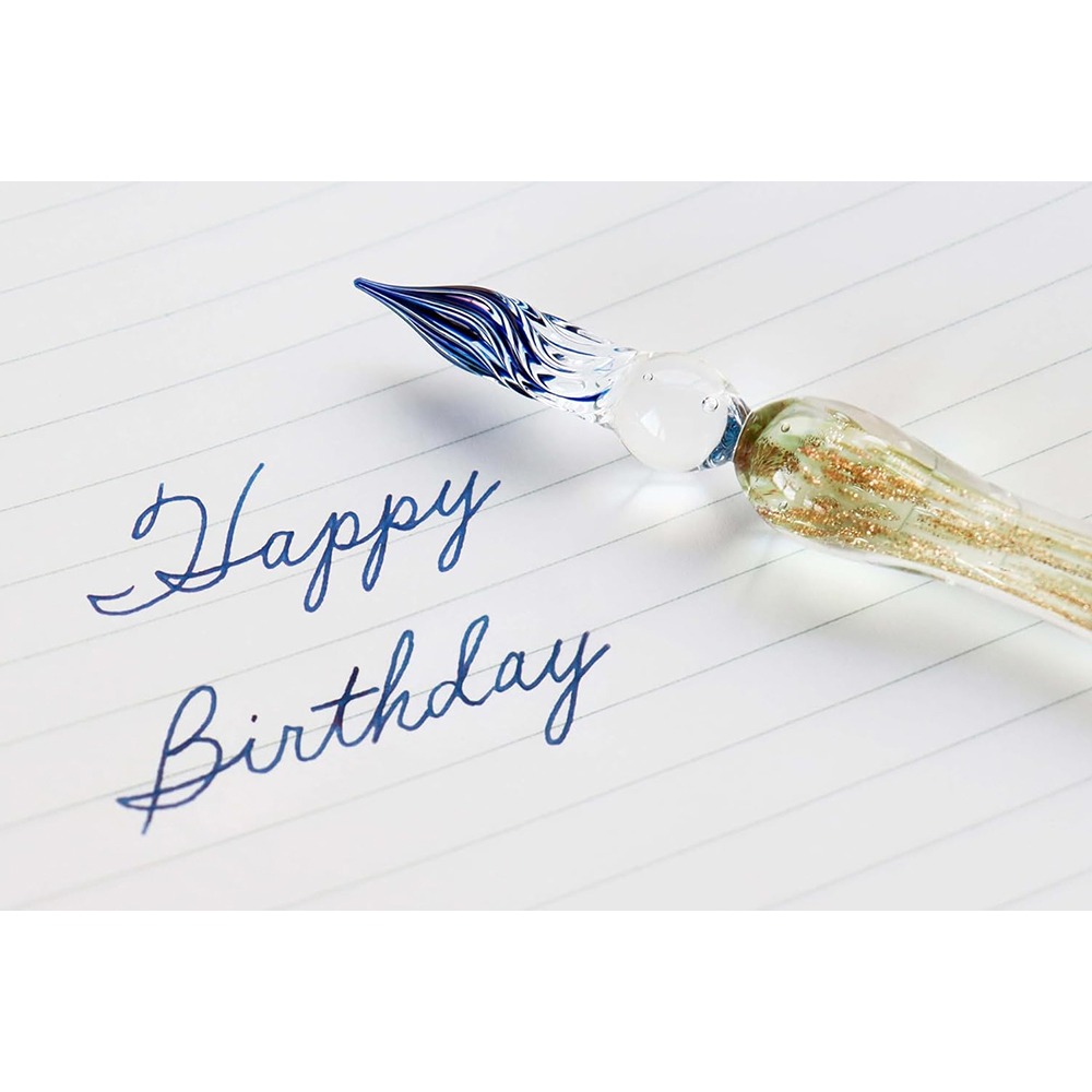 ｜買到吃手手｜寺西化學【預購】 日本  星空幻彩玻璃沾水筆 禮盒裝 玻璃筆 能藝-細節圖3