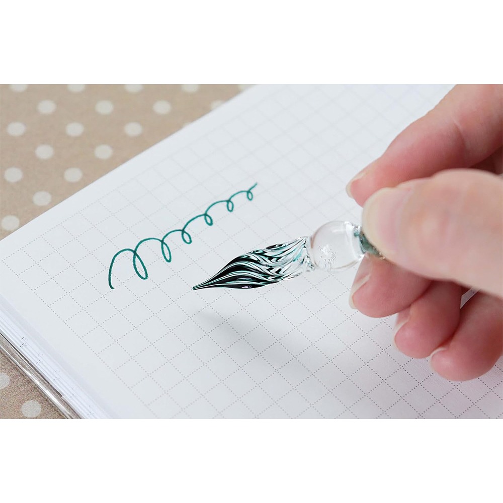 ｜買到吃手手｜寺西化學【預購】 日本  星空幻彩玻璃沾水筆 禮盒裝 玻璃筆 能藝-細節圖4