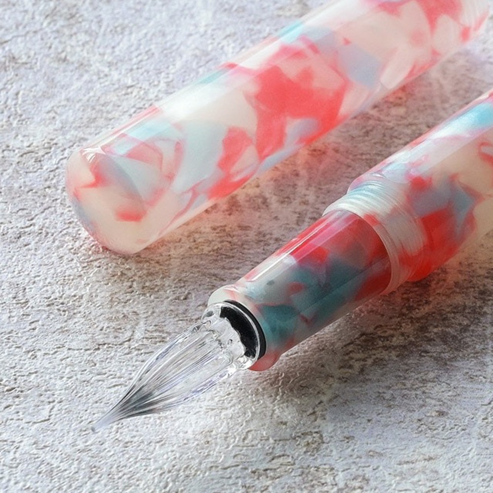 ｜買到吃手手｜寺西化學【預購】 日本  賽璐璐玻璃沾水筆 附筆蓋/禮盒裝 送禮 能藝-細節圖6