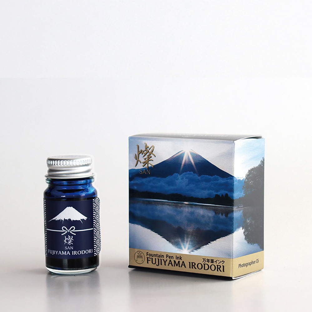 ｜買到吃手手｜寺西化學【預購】 日本 富士百景鋼筆墨水 12ML 燦/櫻/凜/茜/禪/采 能藝-規格圖10