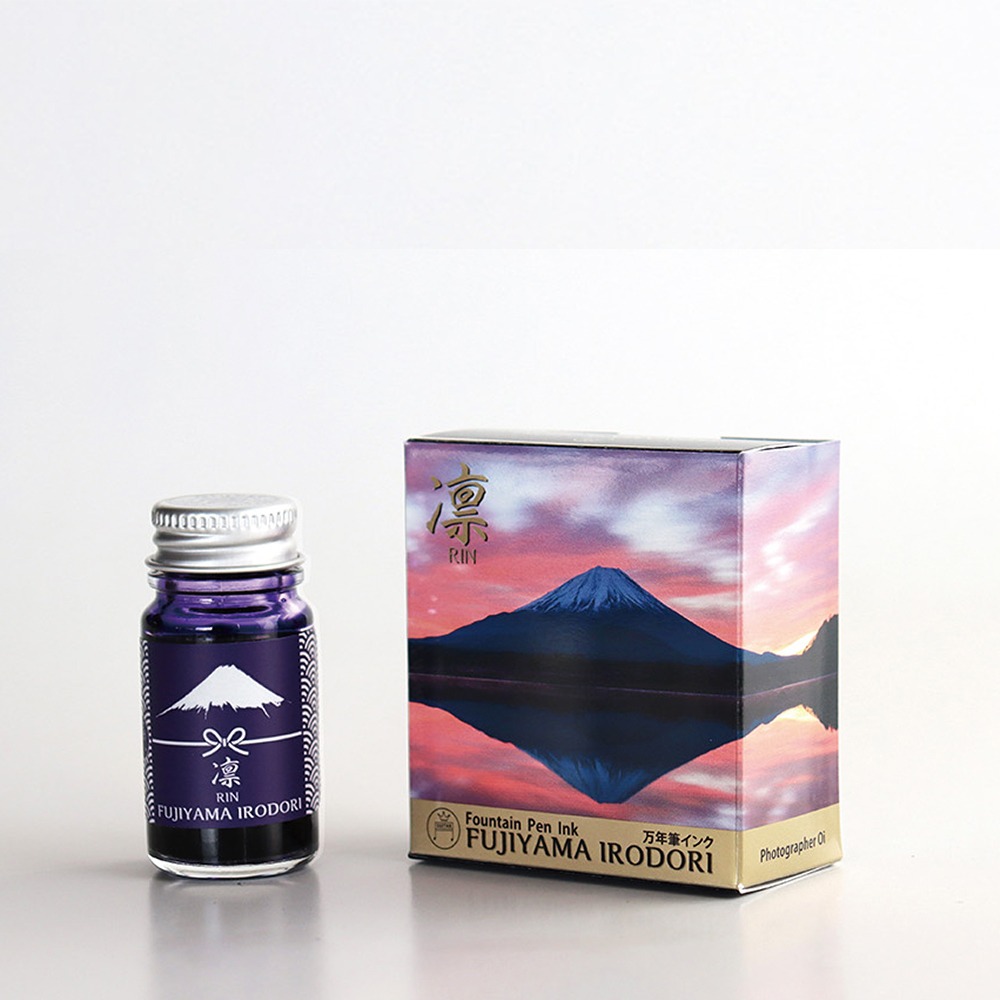 ｜買到吃手手｜寺西化學【預購】 日本 富士百景鋼筆墨水 12ML 燦/櫻/凜/茜/禪/采 能藝-規格圖10