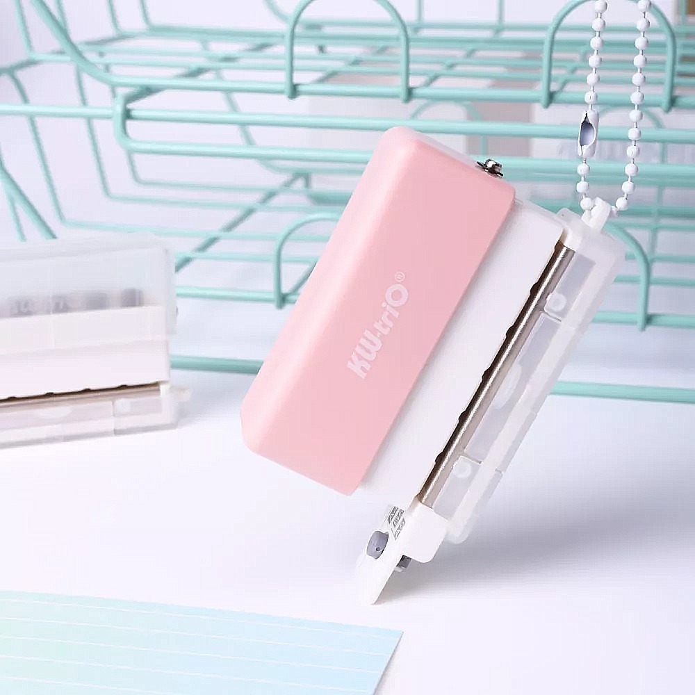 ｜買到吃手手｜KW-triO 099H6 輕便迷你活頁六孔打孔機 迷你打孔機 欣美勝-細節圖4