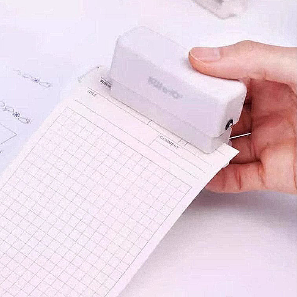 ｜買到吃手手｜KW-triO 099H6 輕便迷你活頁六孔打孔機 迷你打孔機 欣美勝-細節圖5