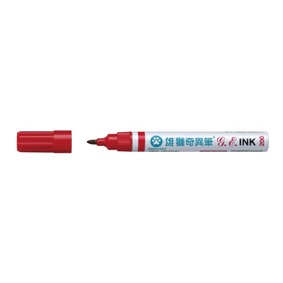 ｜文具管家｜雄獅 200 奇異筆 1.3mm 油性速乾奇異筆 INK200 SIMBALION-規格圖3