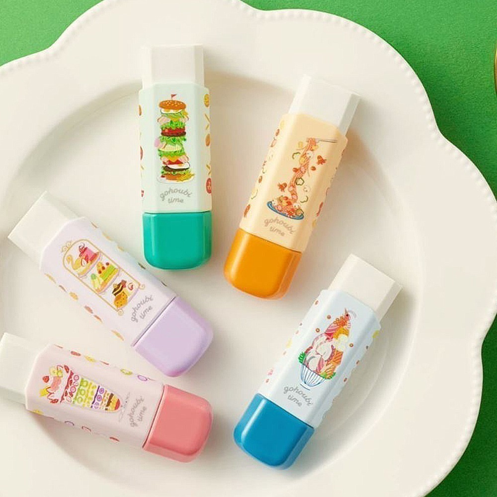 ｜買到吃手手｜ 普樂士【限量】 Clutto 限定版~食物橡皮擦 旋轉橡皮擦 旋轉式橡擦 PLUS-細節圖3