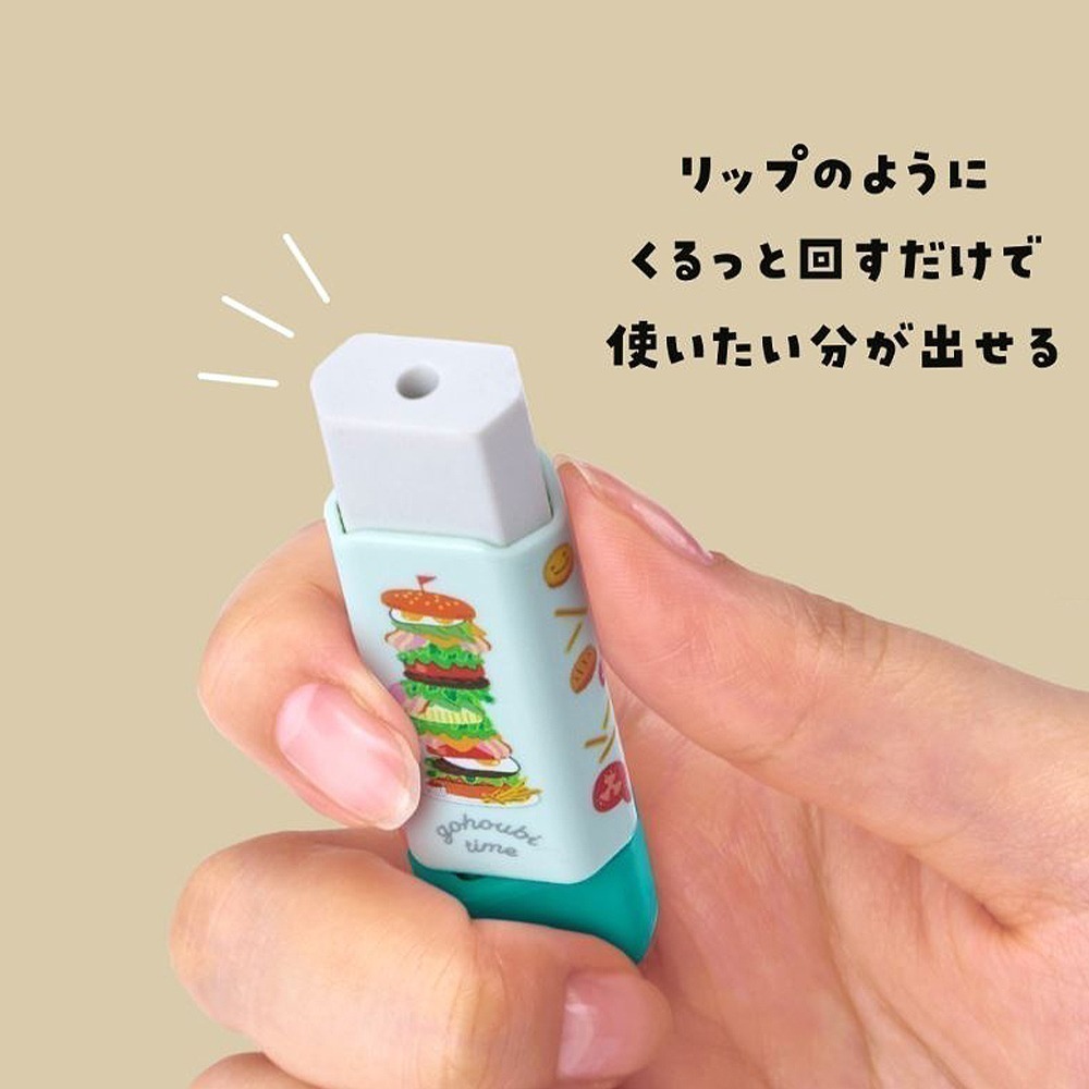 ｜買到吃手手｜ 普樂士【限量】 Clutto 限定版~食物橡皮擦 旋轉橡皮擦 旋轉式橡擦 PLUS-細節圖4