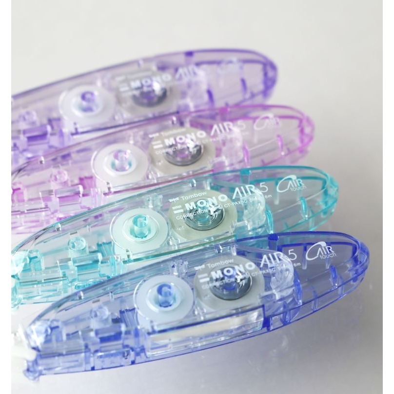 ｜買到吃手手｜蜻蜓【限量】 MONO AIR 超省力筆型修正帶 新定番色 限定色 TOMBOW-細節圖4