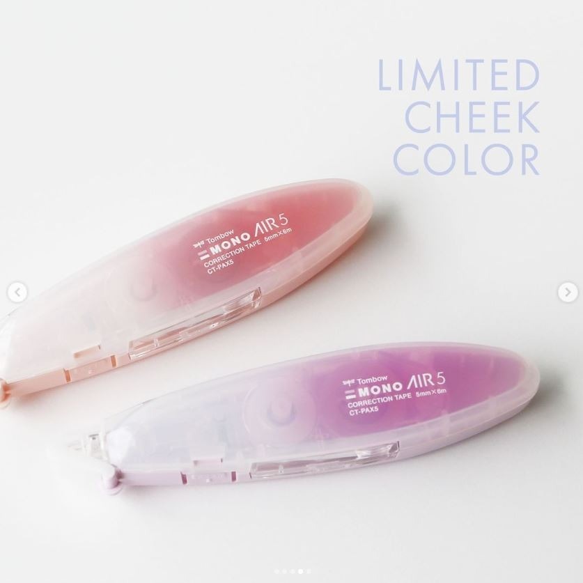 ｜買到吃手手｜蜻蜓【限量】 MONO AIR 超省力筆型修正帶 新定番色 限定色 TOMBOW-細節圖6