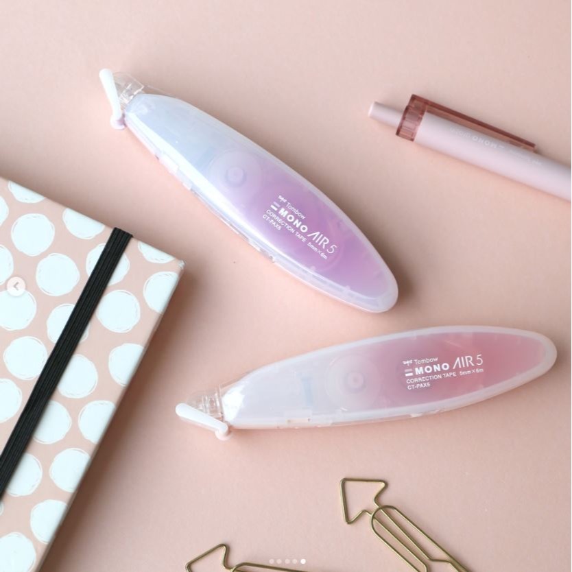 ｜買到吃手手｜蜻蜓【限量】 MONO AIR 超省力筆型修正帶 新定番色 限定色 TOMBOW-細節圖8