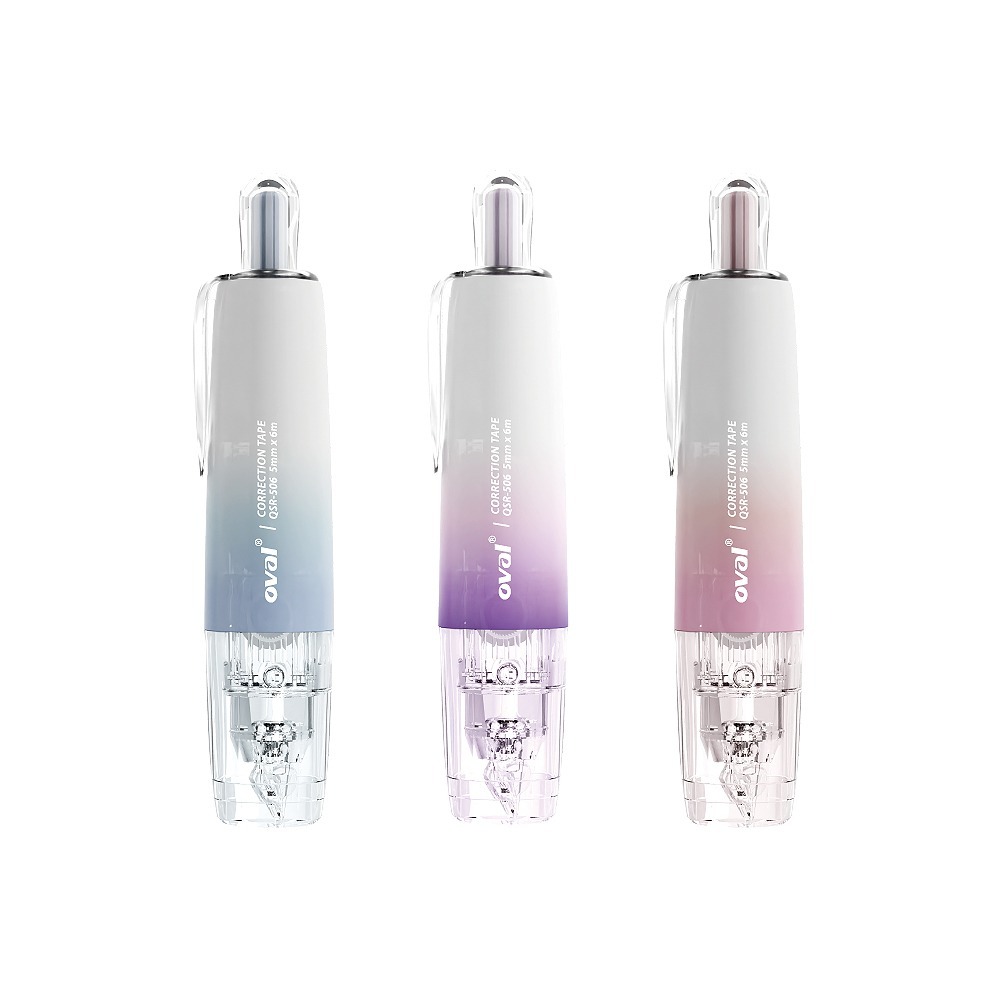 ｜買到吃手手｜歐文 oval QSR-506 按鍵修正帶~漸層系列 5mm×6M 漸層色修正帶-細節圖3