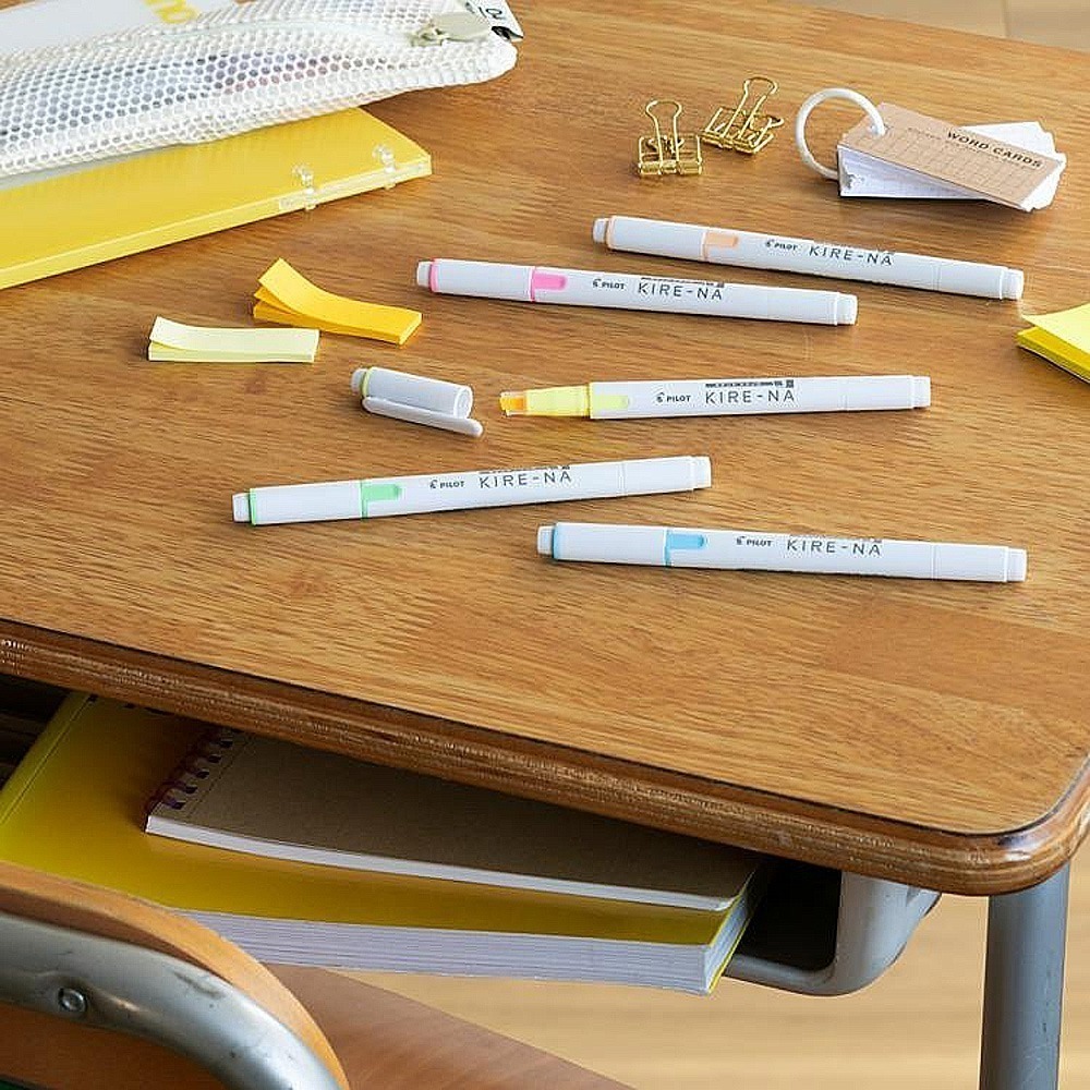 ｜買到吃手手｜百樂 KIRE-NA 雙頭螢光筆 綺麗螢光筆 一般色/淡彩色 PILOT-細節圖6
