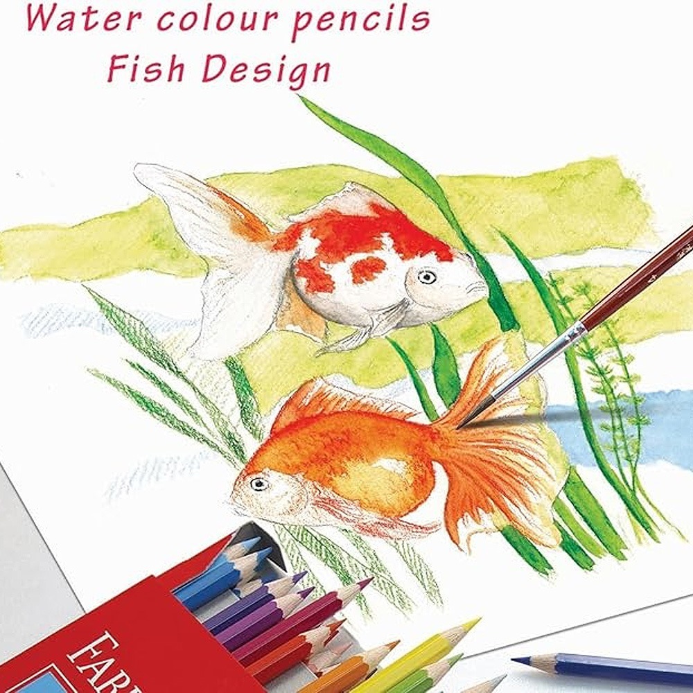 ｜買到吃手手｜輝柏 【限量】 兒童繪畫禮盒組 色鉛筆 連接筆 圖畫本 水彩筆 顏色隨機 FABER-CASTELL-細節圖2