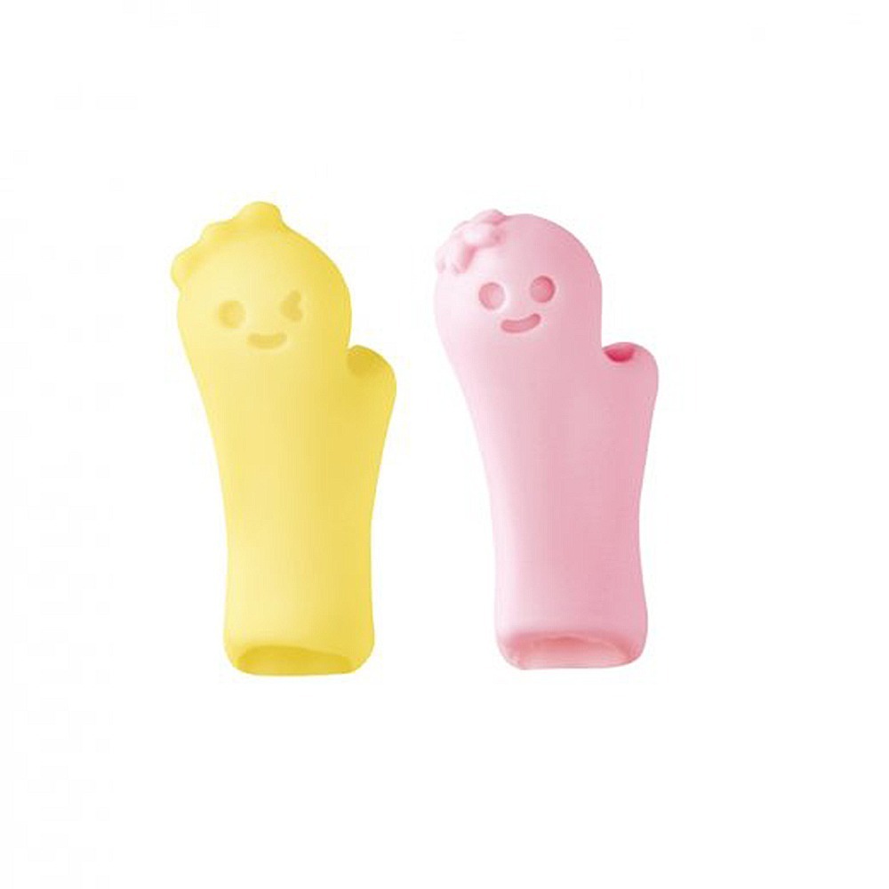 ｜買到吃手手｜日本 SONiC 麻糬握筆器2入 SK-6417 SK-6552 鉛筆握筆器 右手/左手-規格圖6