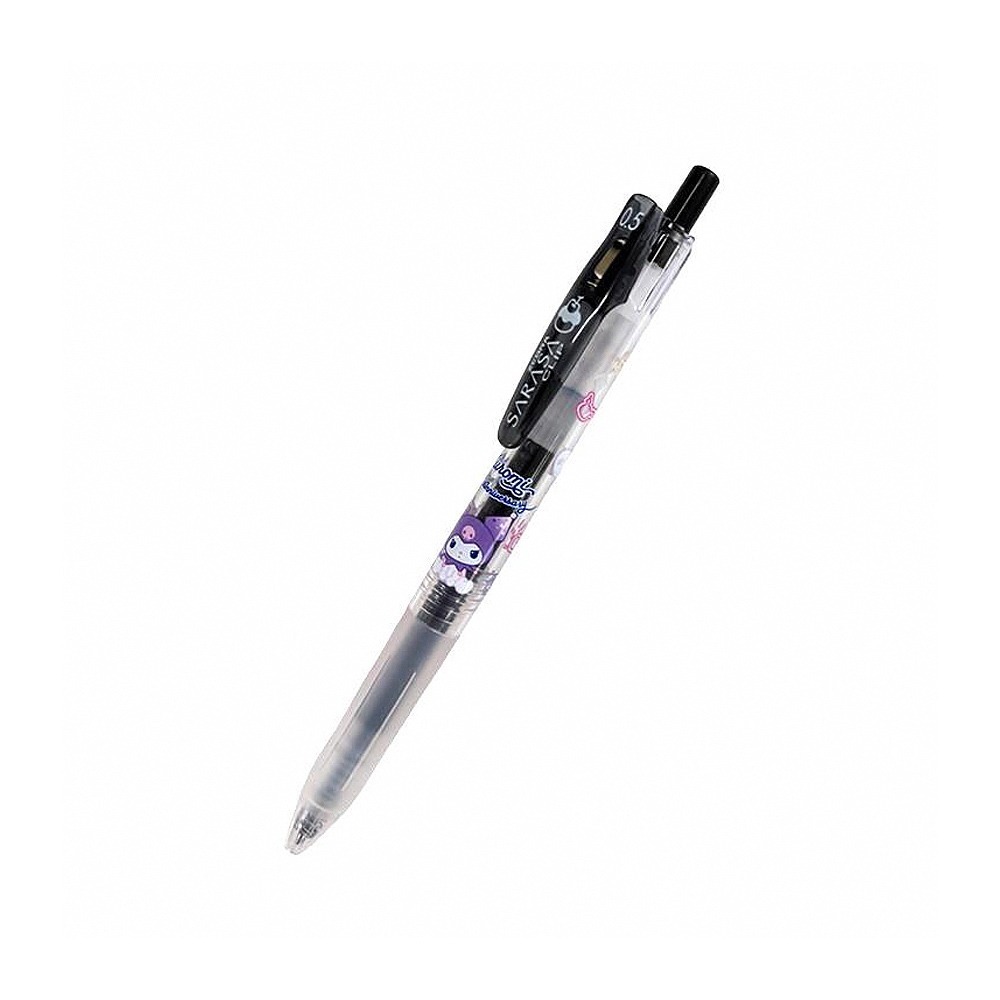 ｜買到吃手手｜斑馬 ZEBRA 美樂蒂&酷洛米 聯名鋼珠筆 SARASA 5色組-規格圖1