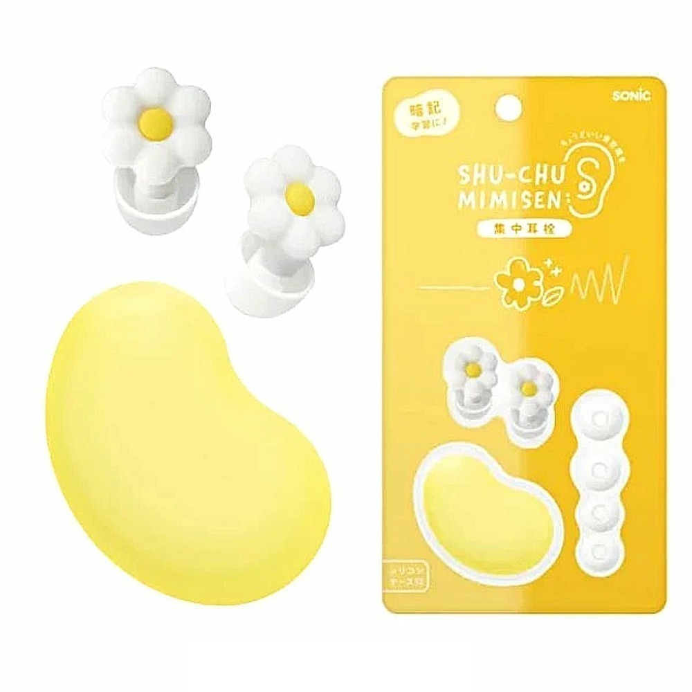 ｜買到吃手手｜日本 SONiC 花朵靜心耳塞 附收納盒 SP-2022-規格圖6