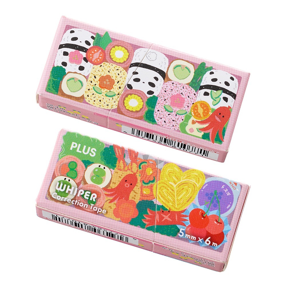 ｜買到吃手手｜普樂士 【限量】 紙盒修正帶~便當系列 52-336  PLUS-規格圖1